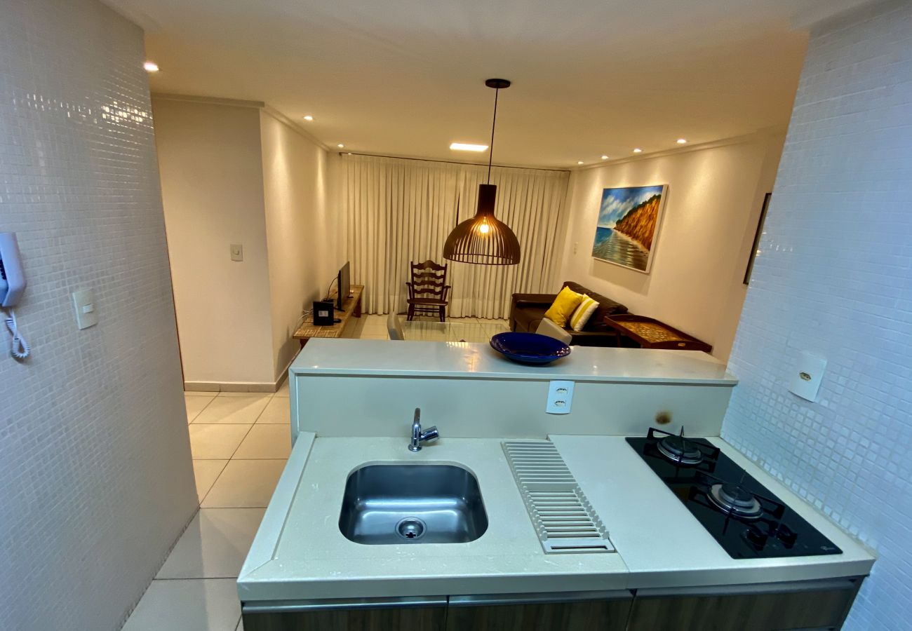 Apartamento em João Pessoa -  Luxor Cabo Branco| Com varanda ,Beira-Mar,Praia,Wi-Fi