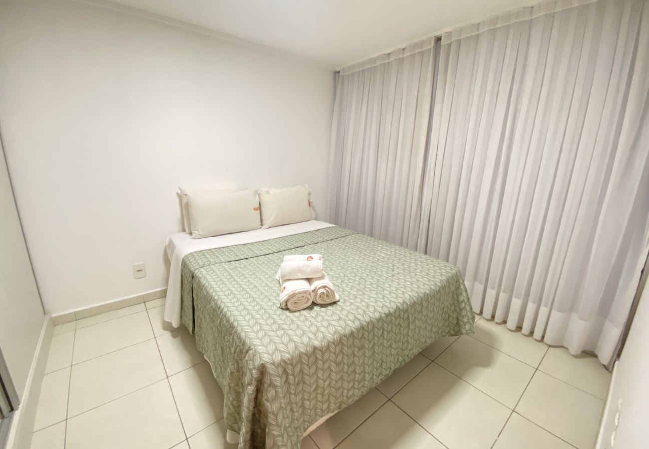 Apartamento em João Pessoa -  Luxor Cabo Branco| Com varanda ,Beira-Mar,Praia,Wi-Fi