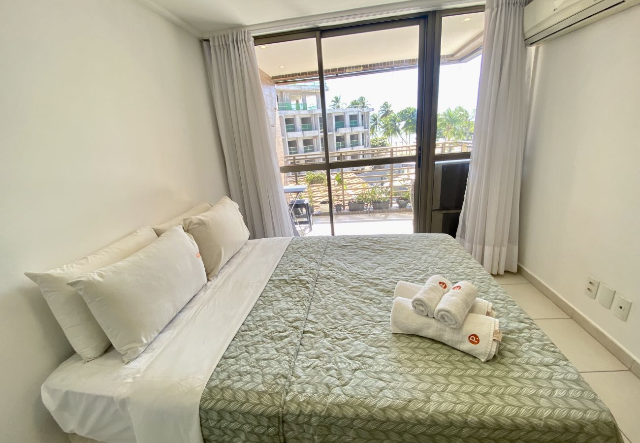 Apartamento em João Pessoa -  Luxor Cabo Branco| Com varanda ,Beira-Mar,Praia,Wi-Fi