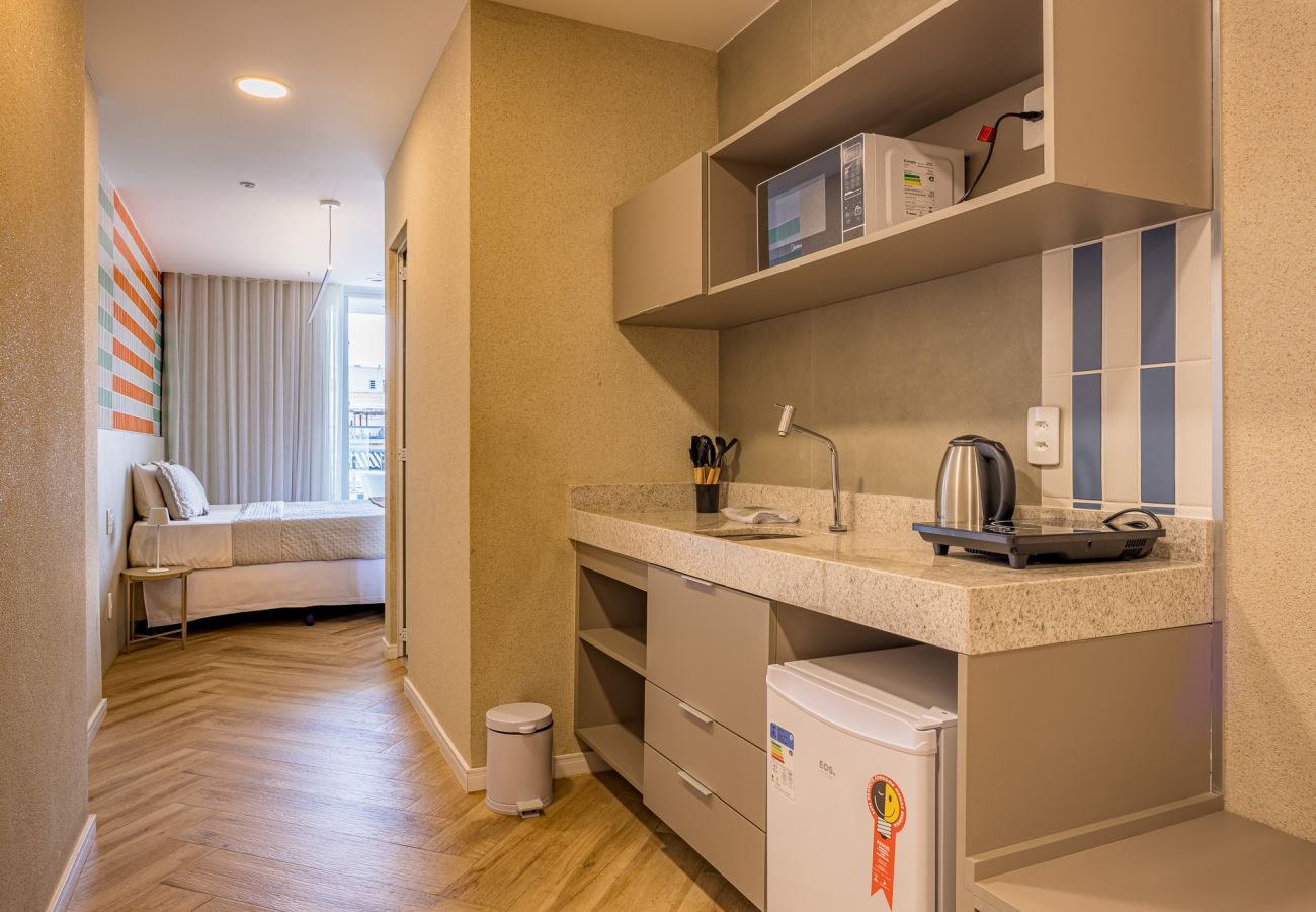 Apartamento em Rio de Janeiro - Vista para o Mar e Varanda com Banheira  | Q4