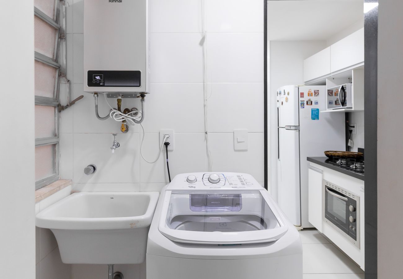 Apartamento em Rio de Janeiro - Refúgio em Copacabana a 5min da praia | NSC1102 