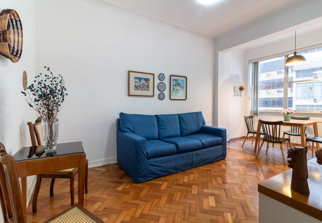 Apartamento em Rio de Janeiro - Refúgio em Copacabana a 5min da praia | NSC1102 