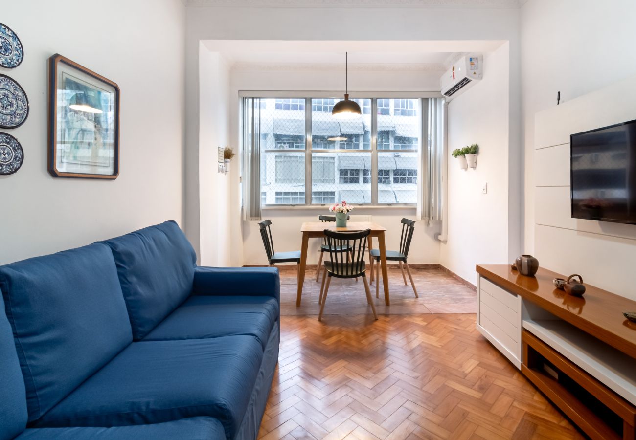 Apartamento em Rio de Janeiro - Refúgio em Copacabana a 5min da praia | NSC1102 