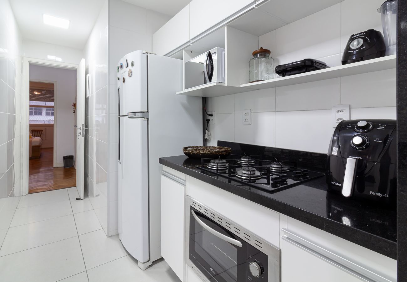 Apartamento em Rio de Janeiro - Refúgio em Copacabana a 5min da praia | NSC1102 