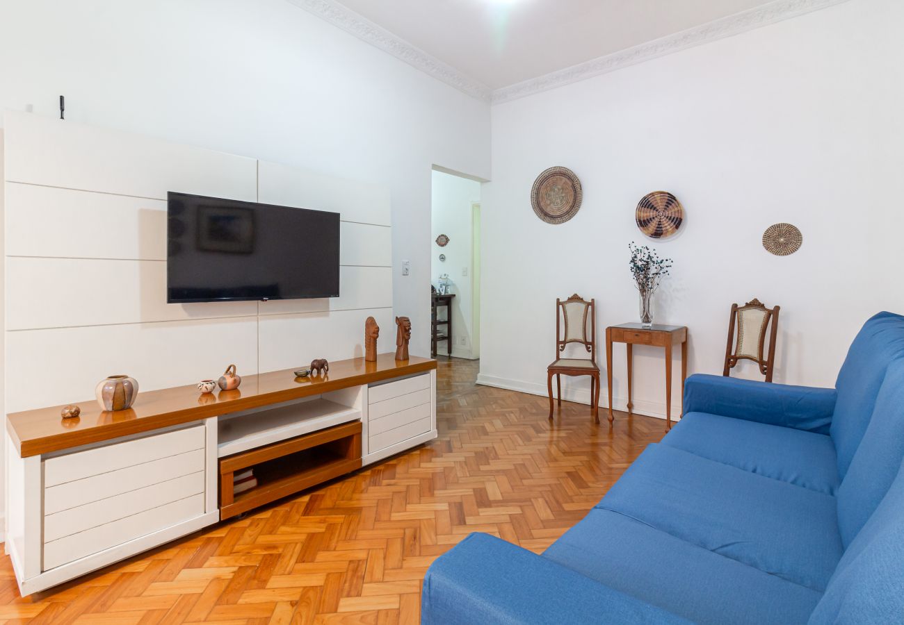 Apartamento em Rio de Janeiro - Refúgio em Copacabana a 5min da praia | NSC1102 