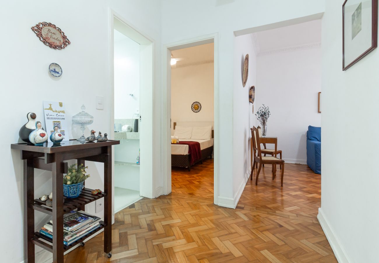 Apartamento em Rio de Janeiro - Refúgio em Copacabana a 5min da praia | NSC1102 