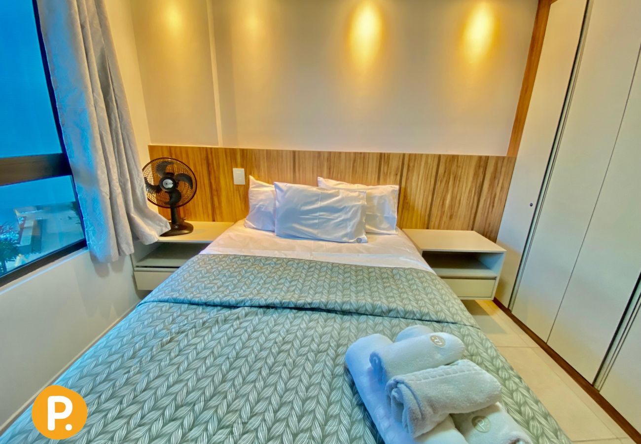 Apartamento em João Pessoa - Luxor Paulo Miranda | Vista Mar e Piscina B#202