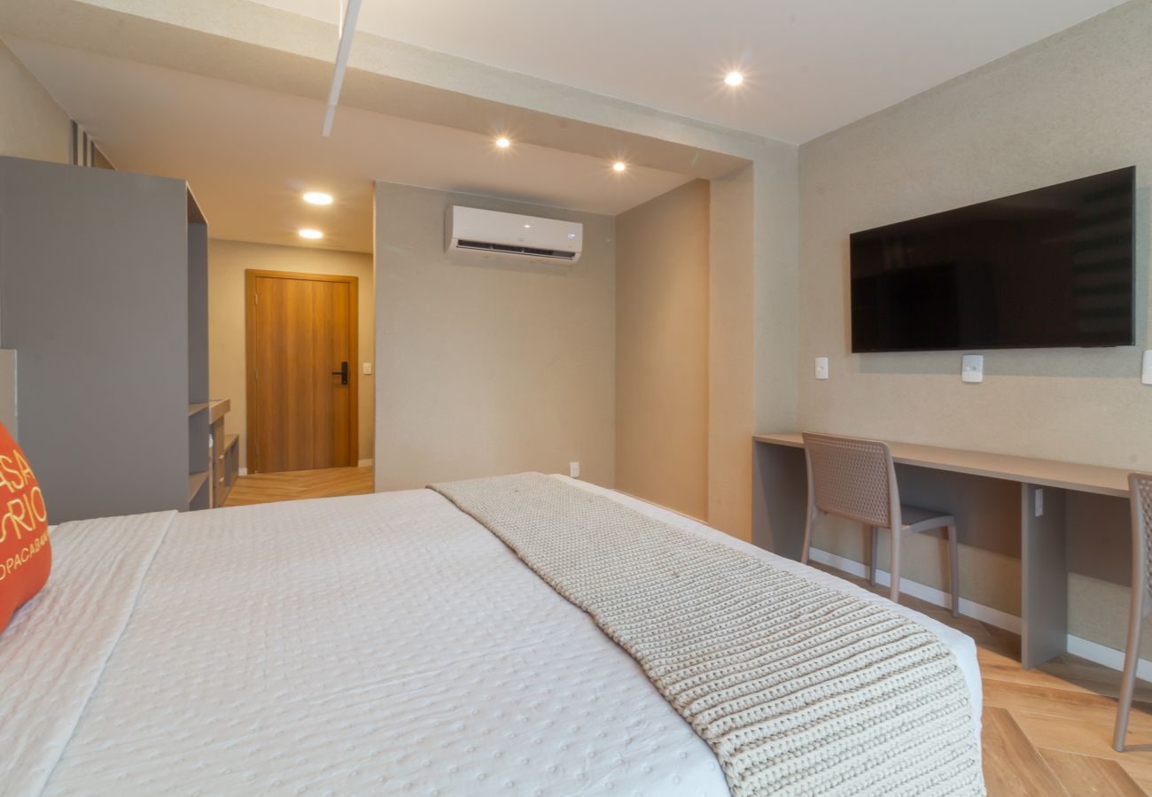 Apartamento em Rio de Janeiro - Vista para o Mar e Varanda com Banheira | Q19