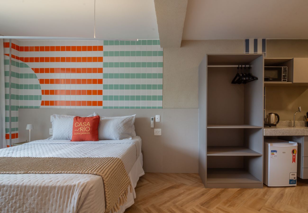 Apartamento em Rio de Janeiro - Vista para o Mar e Varanda com Banheira | Q19