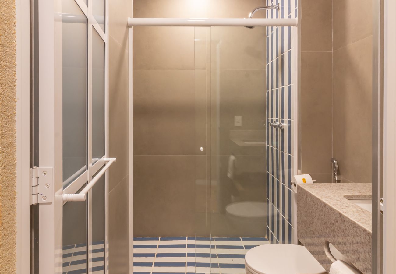 Apartamento em Rio de Janeiro - Vista para o Mar e Varanda com Banheira | Q18