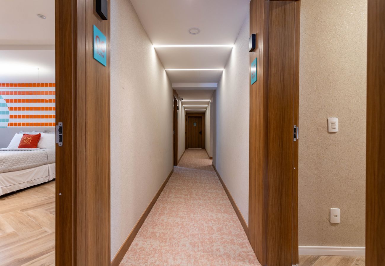 Apartamento em Rio de Janeiro - Vista para o Mar e Varanda com Banheira | Q22