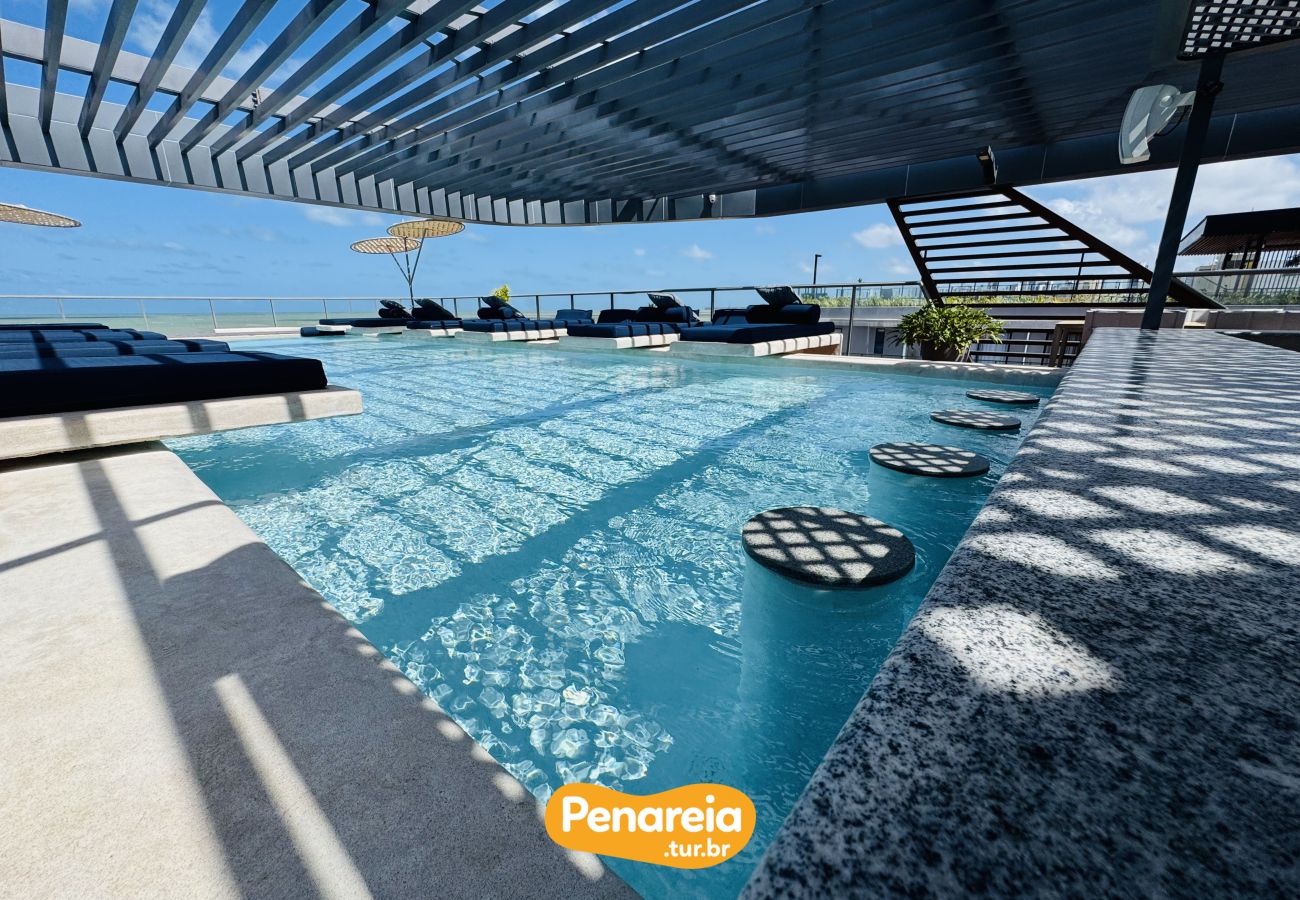 Apartamento em João Pessoa - AQUAMARIS | DELUXE VISTA MAR E PENAREIA TUR BR