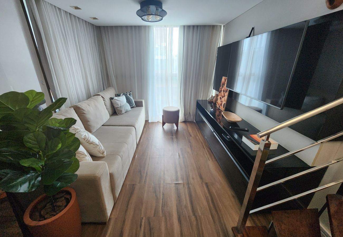 Apartamento em João Pessoa - Luxor Paulo Miranda | Cobertura Vista Mar, Jacuzzi