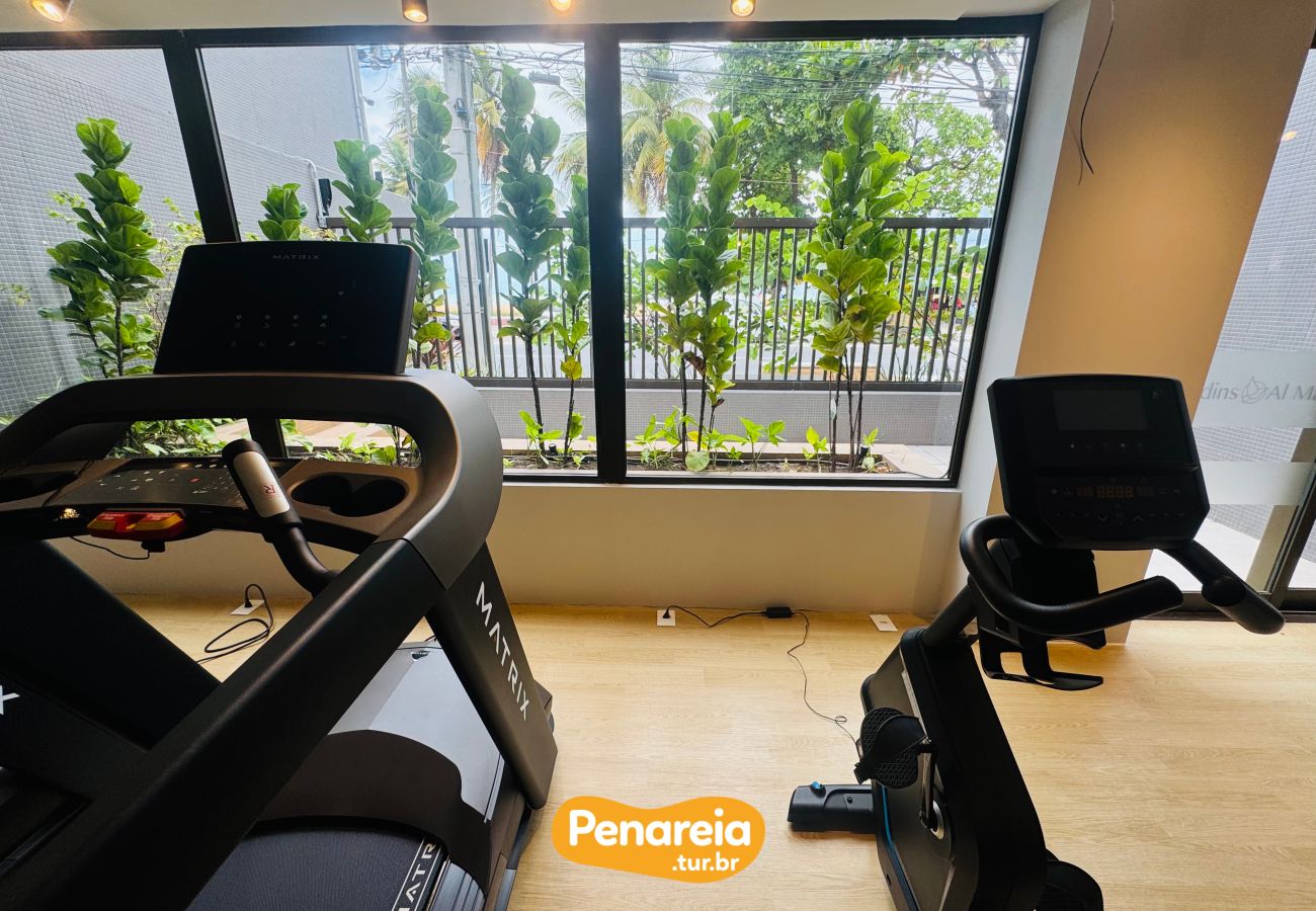 Apartamento em João Pessoa - JARDINS AL MARE | FRENTE MAR E PENAREIA TUR BR