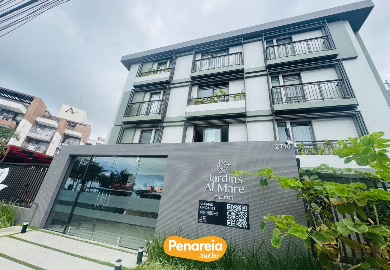 Apartamento em João Pessoa - JARDINS AL MARE | FRENTE MAR E PENAREIA TUR BR