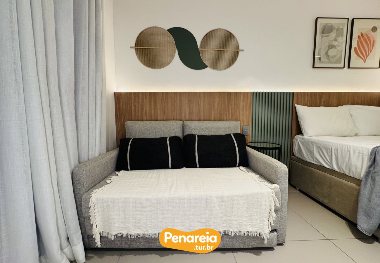 Apartamento em João Pessoa - Beach Haus | Studio com Varanda